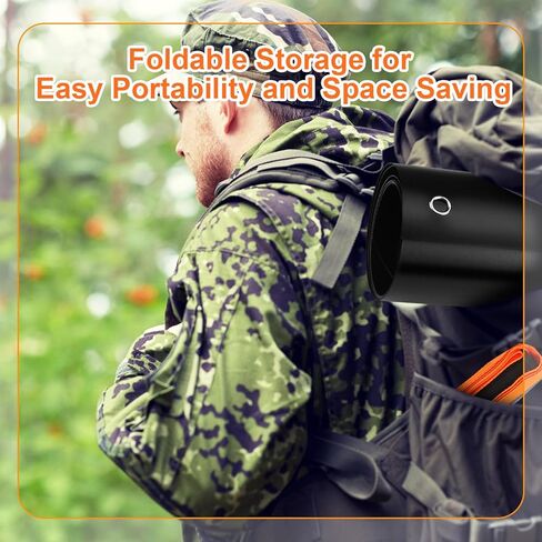 2 Pcs Deer Drag Sleds Heavy Duty Deer Sled Game Hauler Multi-Purpose Utility for Hauling Deer Hunting, Fire Wood, Ice Fishing and Camping Hunting Gear, with Pull Rope and Storage Bag, Easy to Carry in Saudi Arabia