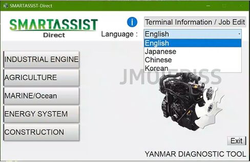 for Yanmar Diagnostic Tool Diesel Engine Excavator Tractor Marine Generator 1983000033 CS9703000000 Scanner Tool in Saudi Arabia