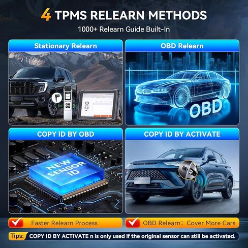 مجموعات THINKSCAN 689BT TPMS، أداة تشخيص الماسح الضوئي obd2 الاحترافية مع TPMS، أداة استشعار التنشيط/القراءة/التعلم مع VENU iPro، أجهزة استشعار البرمجة (حزمة في 315/433 ميجا هرتز VENU5) فقط in Kuwait