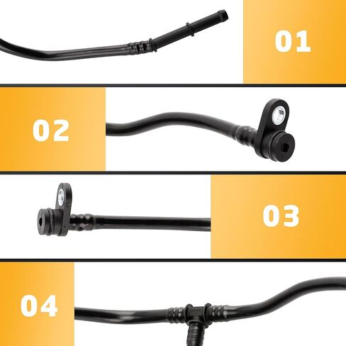 94610602660 Coolant Vent Line Breather Hose Line Fit for Porsche Panamera 2010-2016, Porsche Cayenne 2010-2019, Porsche Macan 2015-2019 in Saudi Arabia