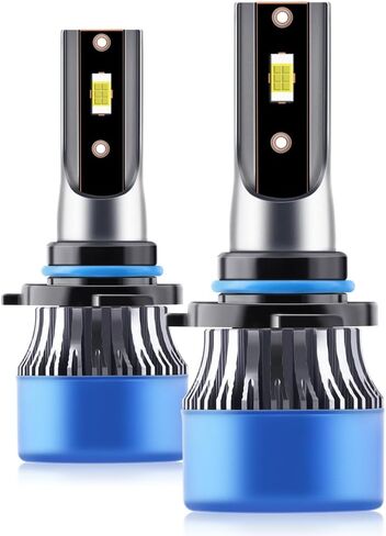 LED Headlight and Fog Light Bulbs for Chevy Tahoe 2007-2019, 6-Pack H11 Low Beam, 9005 High Beam, 5202 Fog Lights, 6500K White, 300% Brighter with Built-in Fan in Kuwait