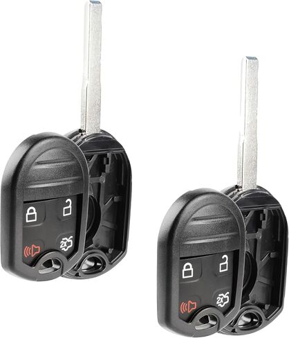 2X Key Fob Remote Shell Case 4-Button High Security استبدال لـ 2013 2014 2015 2016 2017 2018 2019 Ford Escape Focus Fiesta (CWTWB1U793) in Kuwait
