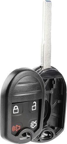 2X Key Fob Remote Shell Case 4-Button High Security استبدال لـ 2013 2014 2015 2016 2017 2018 2019 Ford Escape Focus Fiesta (CWTWB1U793) in Kuwait