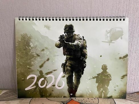2026 Calendar Monthly Planner, 2026 Wall Calendar, Calendar 2025-2026, Calendar that Honors the Military in Saudi Arabia