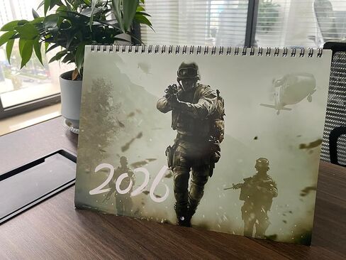 2026 Calendar Monthly Planner, 2026 Wall Calendar, Calendar 2025-2026, Calendar that Honors the Military in Saudi Arabia