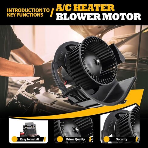 HVAC سخان منفاخ المحرك الجمعية متوافق مع X5 2014 2016 2017 2018 X6 2015-2019 3.0L 4.4L استبدال 64119291177 PM4933 BM10055C in Kuwait