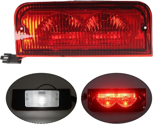ضوء الفرامل الثالث الثالث متوافق مع Econoline E150 E250 E350 E450 E550 1992-2022 مصباح ضوء إيقاف مركزي مرتفع Repalce 923-290 6C2Z13A613B F2UZ13A613B XC2Z13A613BA in Kuwait