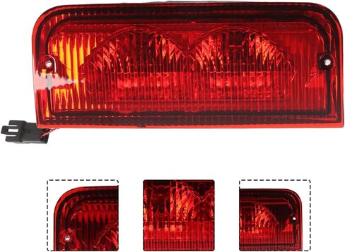 ضوء الفرامل الثالث الثالث متوافق مع Econoline E150 E250 E350 E450 E550 1992-2022 مصباح ضوء إيقاف مركزي مرتفع Repalce 923-290 6C2Z13A613B F2UZ13A613B XC2Z13A613BA in Kuwait