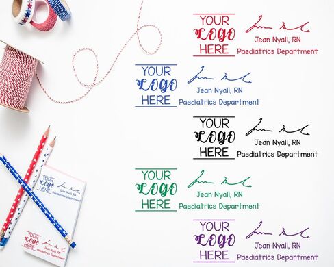 Logo Stamp Custom Business Stamp in Saudi Arabia