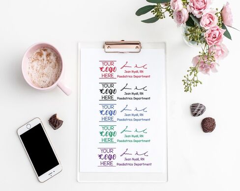 Logo Stamp Custom Business Stamp in Saudi Arabia