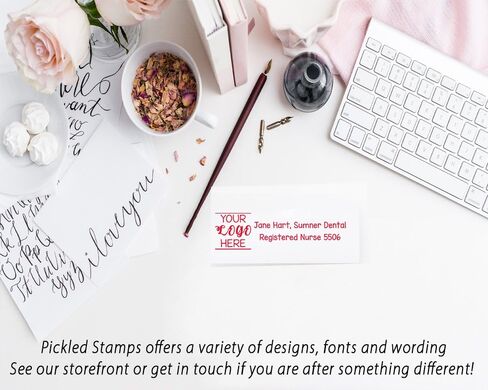 Logo Stamp Custom Business Stamp in Saudi Arabia