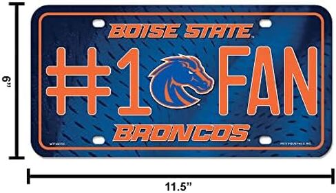 Rico Industries NCAA Unisex-Adult #1 Fan Metal License Plate Tag in Saudi Arabia