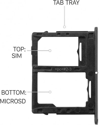 Galaxy Tab A 10.1 Micro SD Card Tray,Single Sim Card Tray Slot Holder Replacement for Samsung Galaxy Tab A 10.1 (2019) T515 T510 (T515-Black) in Saudi Arabia