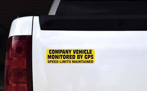 سيارة شركة ستيكر توك يتم مراقبتها بواسطة مغناطيس GPS، مقاس 10 في 3 بوصات in Kuwait