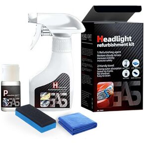 Headlight Restoration Kit, Headlights Cleaner, Automotive Headlight Restoration Kits, Multifunctional Car Headlights Polishing for All Vehicle Types (1 Set) in Saudi Arabia