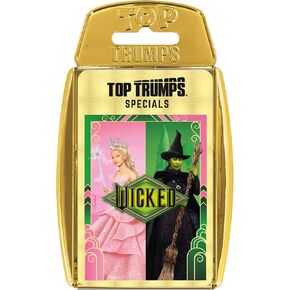 لعبة بطاقة Top Trumps Wicked - ألعاب تعليمية عائلية للأطفال والكبار لأكثر من لاعبين - ألعاب حرب الأطفال للعائلات من 6 أطفال فما فوق in Kuwait
