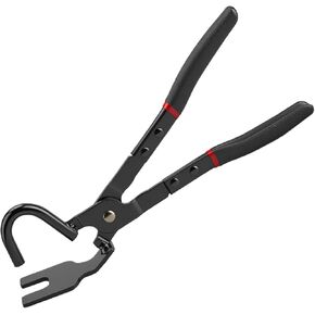 Exhaust Hanger Removal Tool, Heavy-Duty Exhaust Hanger Removal Pliers, Exhaust Hanger and Rubber Bracket Separation Pliers, Universal 25° Offset Muffler Hangers Removal Tool for Most Vehicles in Saudi Arabia