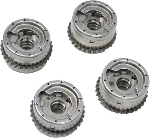 4PCS Intake & Exhaust L+R Camshaft Adjusters Compatible With B-enz C350 C400 C43 C450 CLS400 E350 E400 E43 GLE350 GLE43 GLK350 ML350 in Saudi Arabia