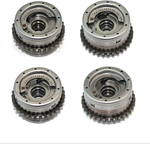 4PCS Intake & Exhaust L+R Camshaft Adjusters Compatible With B-enz C350 C400 C43 C450 CLS400 E350 E400 E43 GLE350 GLE43 GLK350 ML350 in Saudi Arabia