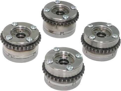 4PCS Intake & Exhaust L+R Camshaft Adjusters Compatible With B-enz C350 C400 C43 C450 CLS400 E350 E400 E43 GLE350 GLE43 GLK350 ML350 in Saudi Arabia
