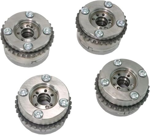 4Pcs Compatible For Mercedes A27605031 A2760503600 Intake Exhaust L+R Camshaft Adjusters Compatible With Mercedes-Compatible With Benz C350 in Saudi Arabia