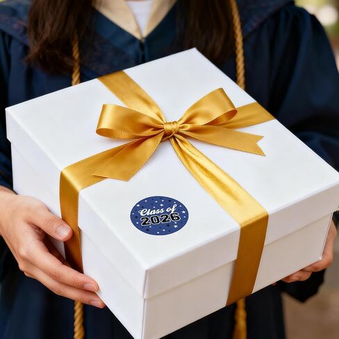 120 Pack Class of 2026 Graduation Stickers – Blue Party Favor Bag Labels, 1.6 Inch Round Envelope Seals, Graduation Party Favors & Decorations (Available in Black, Red, and Blue) in Saudi Arabia