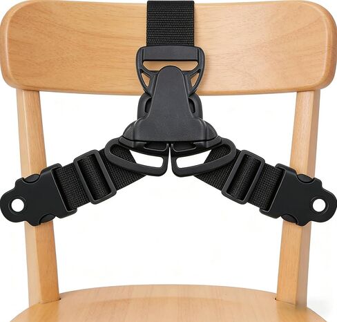 4PCS Split-Type Lock Buckle Black Plastic 1-Inch Three-Way Snap-Type Dining Chair Buckle in Saudi Arabia