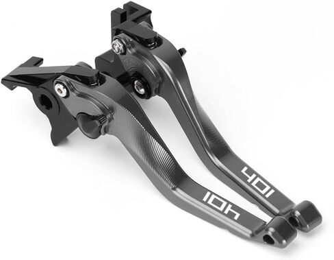 Motorcycle Short Brake Clutch Levers Compatible with H.usqvarna Svartpilen 401 Vitpilen 401 2018 2019 2020 2021 2022 2023 | Front Shorter Levers Handles Vitpileno401 Accessories (Black) in Kuwait