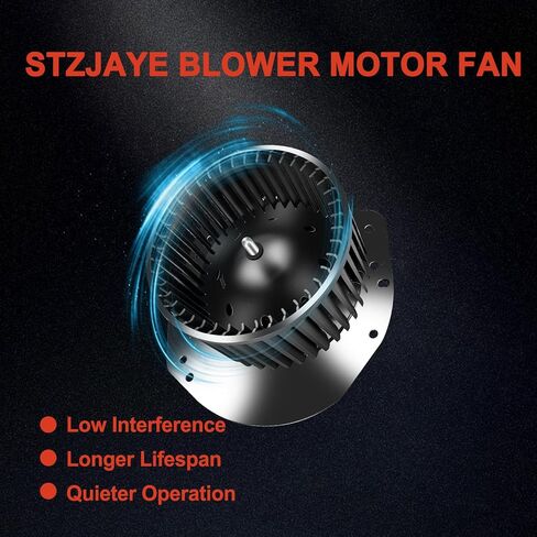 700014 محرك سخان منفاخ تيار متردد، استبدال محرك مروحة HVAC متوافق مع Ford لـ F-150 F-250 F-350 1980-1986، لتاج فيكتوريا 1992-2011، لميركوري جراند ماركيز 1979-2011 in Kuwait
