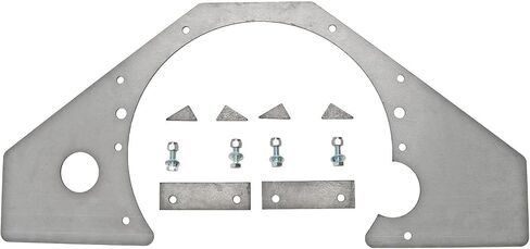JEGS Mid-Plate Kit | For Small And Big Block Chevy Engines | Made In USA | Laser CNC-Machined Mild Steel | 29-1/4" Wide x 13-1/2" High x 0.090in.Thick in Saudi Arabia