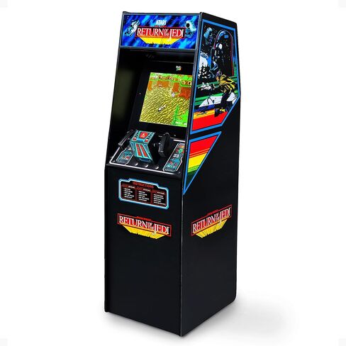 لعبة Arcade Classics Atari Star Wars Ultra Series الإلكترونية القائمة بذاتها مع شاشة كريستال سائل مقاس 17 بوصة - وحدة تحكم داخلية كلاسيكية لألعاب المنزل والطابق السفلي in Kuwait
