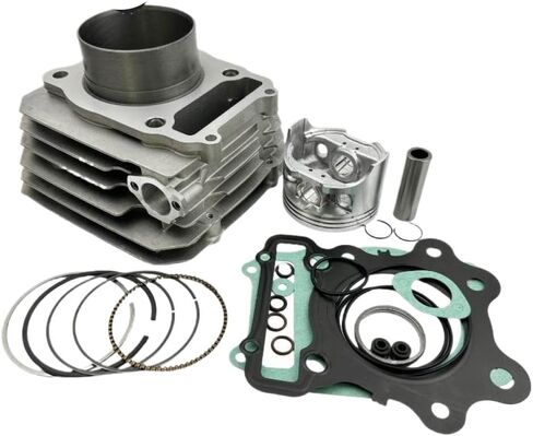 74mm Cylinder Kit For TRX300 300FW 4x4 1988 1989 1990 1991 1992 1993 1994 1995 1996 1997 1998 1999 2000 300cc ATV Motoblock Engine Replacement Part Compatible With 12100HC4000 in Saudi Arabia