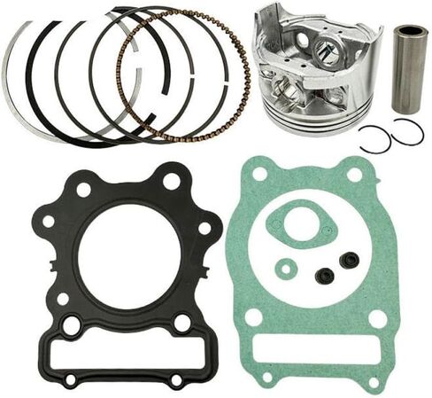 74mm Cylinder Kit For TRX300 300FW 4x4 1988 1989 1990 1991 1992 1993 1994 1995 1996 1997 1998 1999 2000 300cc ATV Motoblock Engine Replacement Part Compatible With 12100HC4000 in Saudi Arabia