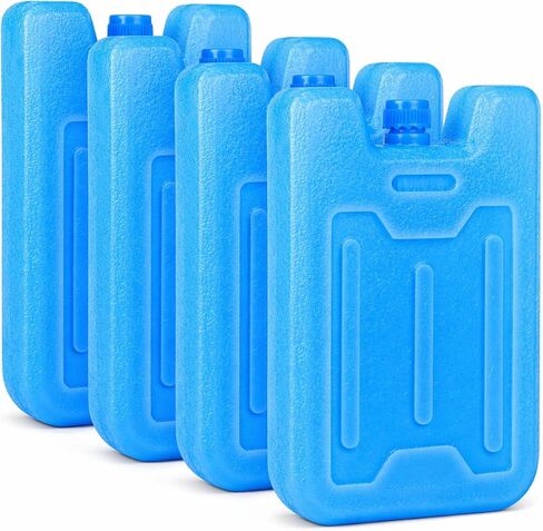 Bodaon Ice Packs for Lunch Boxes, Lunch Cooler Bag, Reusable Small Lunch Box Ice Pack for Cooler, Lunchbox Accessories, Lunch Bag Freezer Long Cold Blue Ice Packs Blocks for Coolers, Kids, Adults in Saudi Arabia