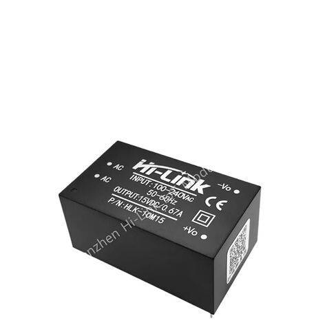ACDC HLK-10M15 15V 10W 0.67A انخفاض استهلاك الطاقة حماية ماس كهربائى قابل للتعديل العرض in Kuwait