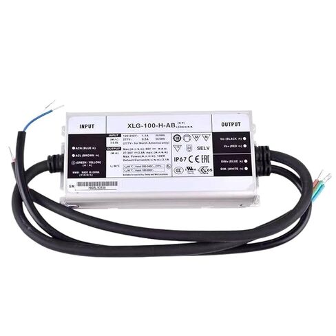 1 قطعة XLG-100-H-AB وضع الطاقة الثابتة LED الإضاءة سائق Buit-in نشط PFC AC-DC مقاوم للماء IP67 يعتم وظيفة in Kuwait
