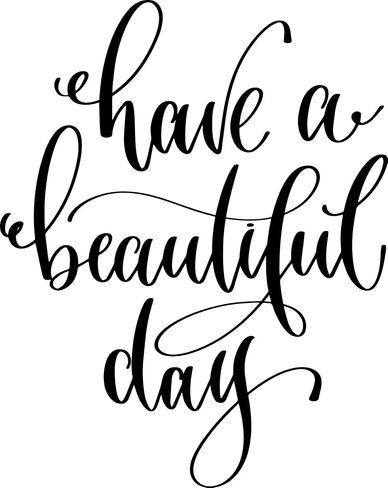 ختم مطاطي Infusion Have A Beautiful Day، ختم خشبي مقاس 2 × 2 بوصة in Kuwait