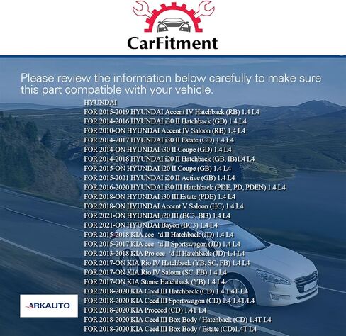 مجموعة حزم ملف الإشعال مكونة من 4 قطع متوافقة مع HYUNDAI Accent i30 i20 i25 Bayon Kia CEED RIO PROCEED Solaris Stonic DODGE ATTITUDE 1.4 1.4T لاستبدال 27301-03200 UF929 in Kuwait