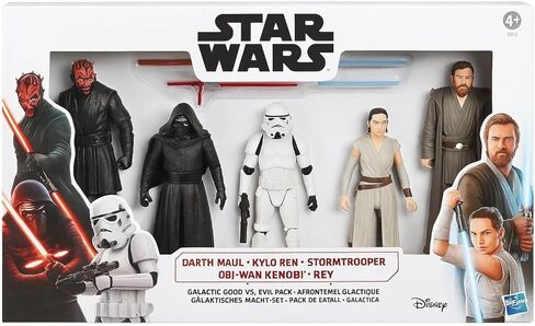 Star Wars Galactic Good vs. Evil 6" Action Figure Set - 5pk( Target Exclusive) in Saudi Arabia