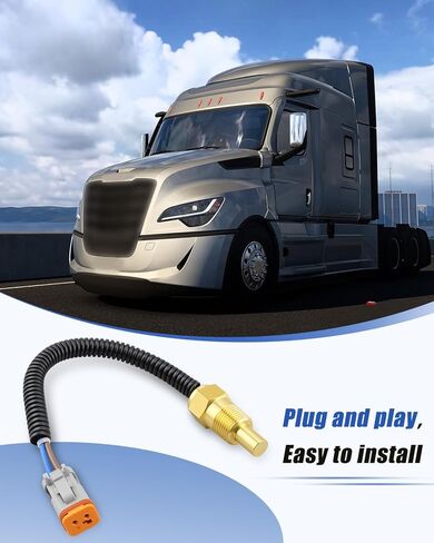 Coolant Water Temperature Sensor 41-6538 Fit for Thermo King/Yanmar Replace 414992 415065 416538 41-5065 1E27507G01 17095025 41-4992 in Saudi Arabia