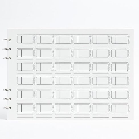 FLUNBRATO Watercolor Swatch Book 12 Sheets,100% Cotton Binder Bound 10.6 x 7.7 inch 140lb 300gsm Swatch Book for Watercolor Colored Pencils Oil Pastel Acrylic Markers & Mixed Media in Saudi Arabia