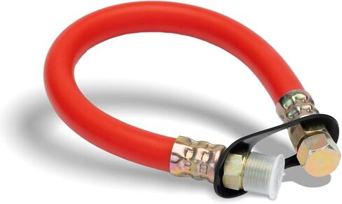 3/8" NPT Oil Drain Hose STAN1438 Replacement 14 Inch Engine Oil Drain Hose Heavy Duty Brass Fitting Reinforced Rubber Fits Tecumseh Kohler Briggs Riding Mower Lawn Tractor in Saudi Arabia