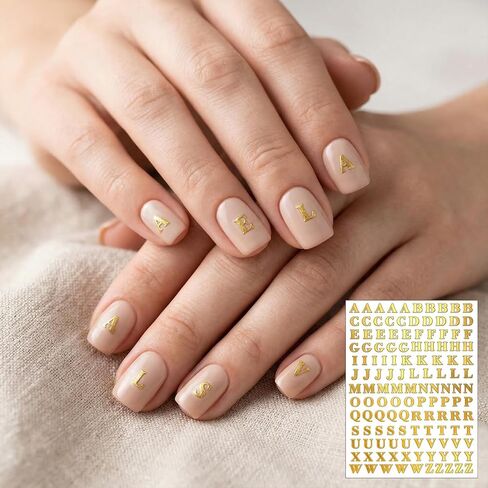 Incinkod 6 Sheets 3D Gold Letter Stickers, Alphabet A to Z Letter Stickers for Scrapbooking, Numbers 0 to 9Gold Number Stickers, Alphabet Stickers for Scrapbooking Nail Keyboard DIY Crafts (640 Pcs) in Saudi Arabia
