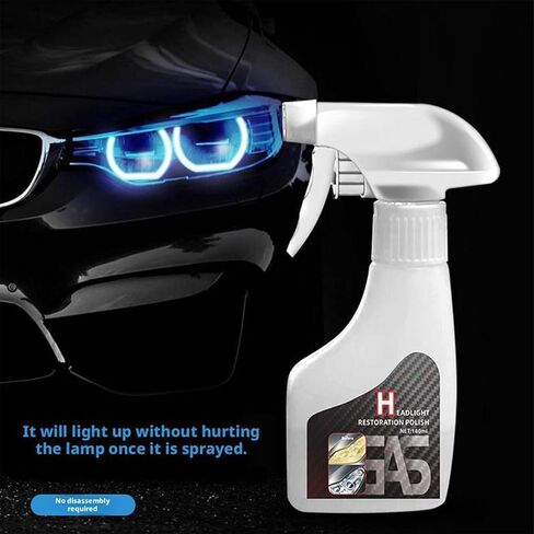 Headlight Restoration Kit, Headlights Cleaner, Automotive Headlight Restoration Kits, Multifunctional Car Headlights Polishing for All Vehicle Types (1 Set) in Saudi Arabia
