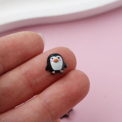 40Pcs Vintage Penguin Miniatures DIY Crafts Decor for Ornament DIY Accessories in Kuwait