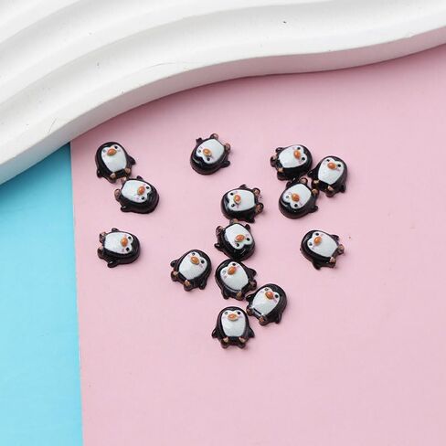 40Pcs Vintage Penguin Miniatures DIY Crafts Decor for Ornament DIY Accessories in Kuwait