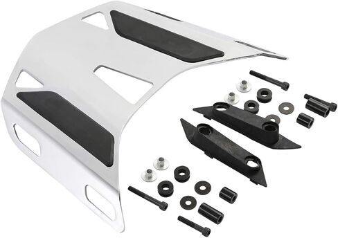 TCT-MOTORPARTS Chrome Rear Carrier Luggage Rack Fits for Honda Goldwing 1800 GL1800 2018-2025 2020 in Kuwait