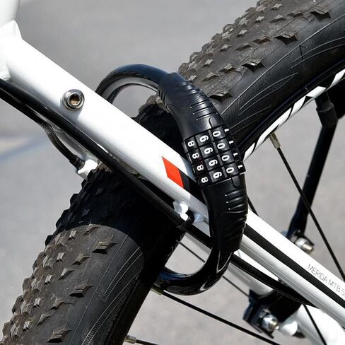 Bicycle Password Lock, Mountain Bike Portable Anti-Theft Lock in Kuwait