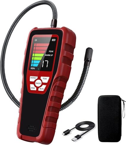 Refrigerant Leak Detector, ALD-200+ HVAC Freon Sniffer A1 A2L A3 & Low-GWP Compatible, Smart Semiconductor Sensor with 0.14 oz/yr Sensitivity, 2026 Updated, Professional AC Sniffer in Saudi Arabia