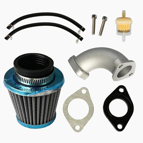 Carburetor for Kawasaki KLX110 2002-2020, Carb with Air Filter & Intake Manifold, Replaces 15003-1694, Easy Installation Dirt Bike Carburetor for Off-Road Trail Riding in Saudi Arabia